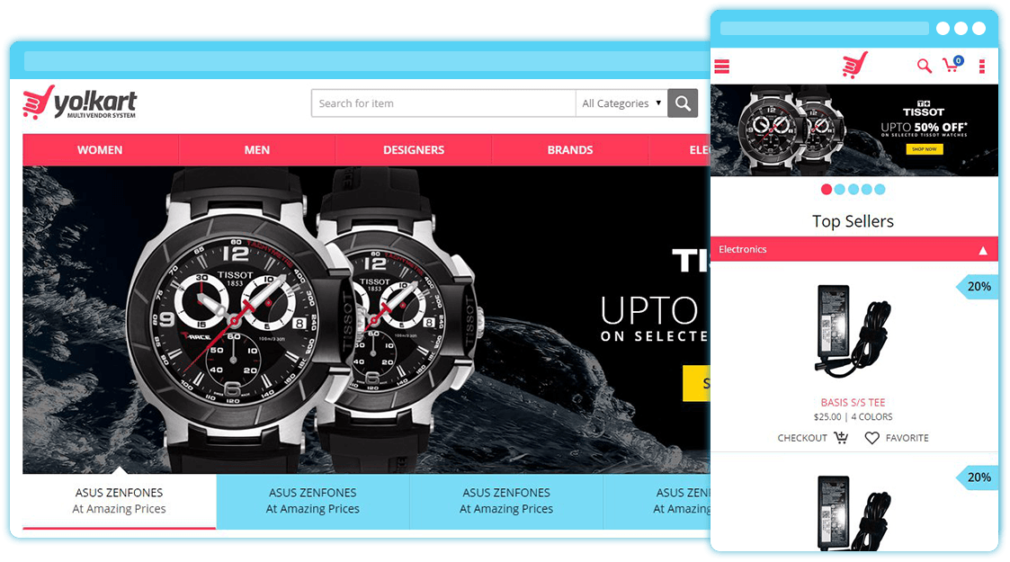 Multi Vendor Website Demo