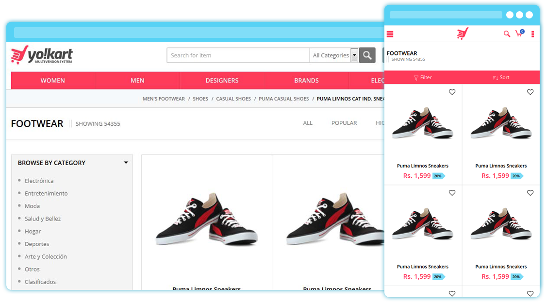 Multi Vendor Shopping Cart Software