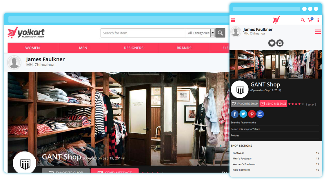 Multi Vendor eCommerce System