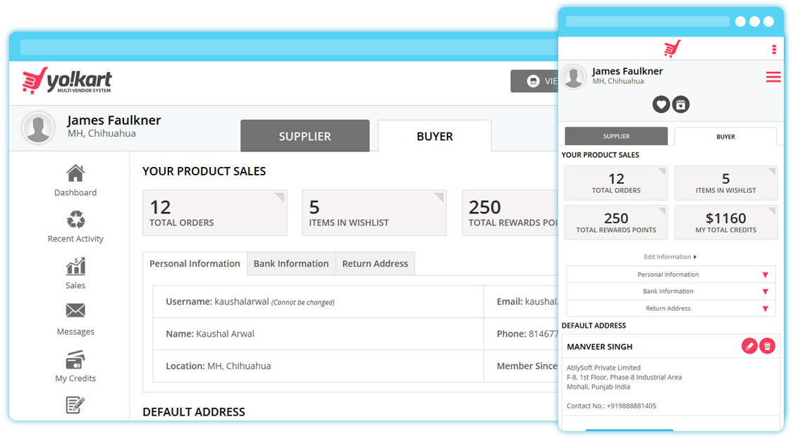 eCommerce Website Script